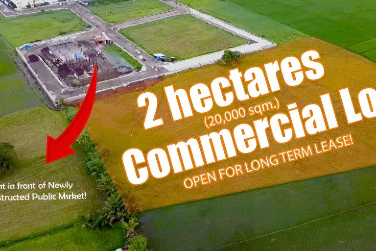 Calauan Laguna Commercial Lot for Rent